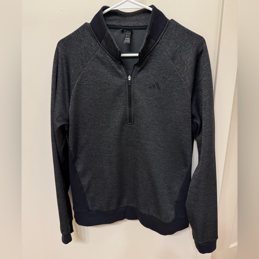 Adidas Quarter Zip Golf Pullover
